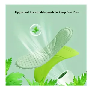 1 Pair Sports Insoles Soft Sole Men's Deodorization Massage Technology Insoles