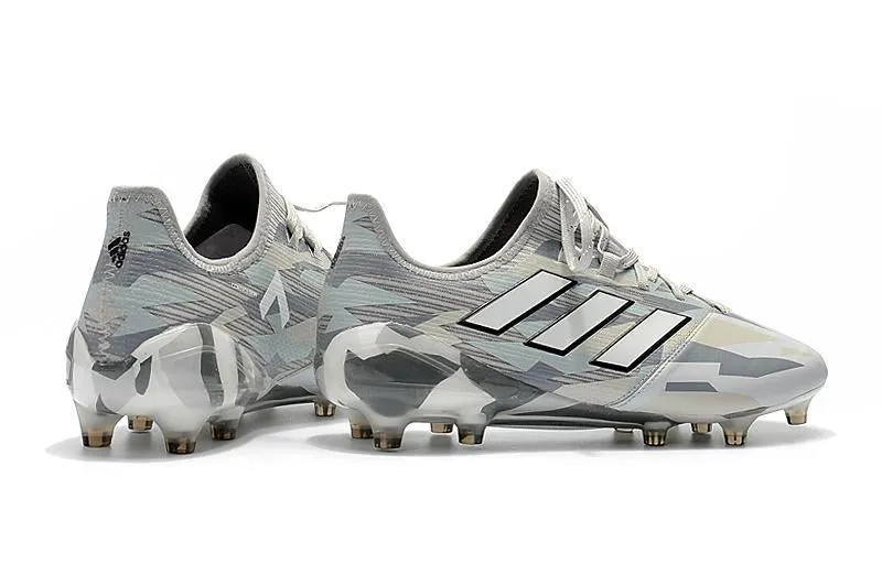 Adidas ACE FG Soccer Shoes Gray/White