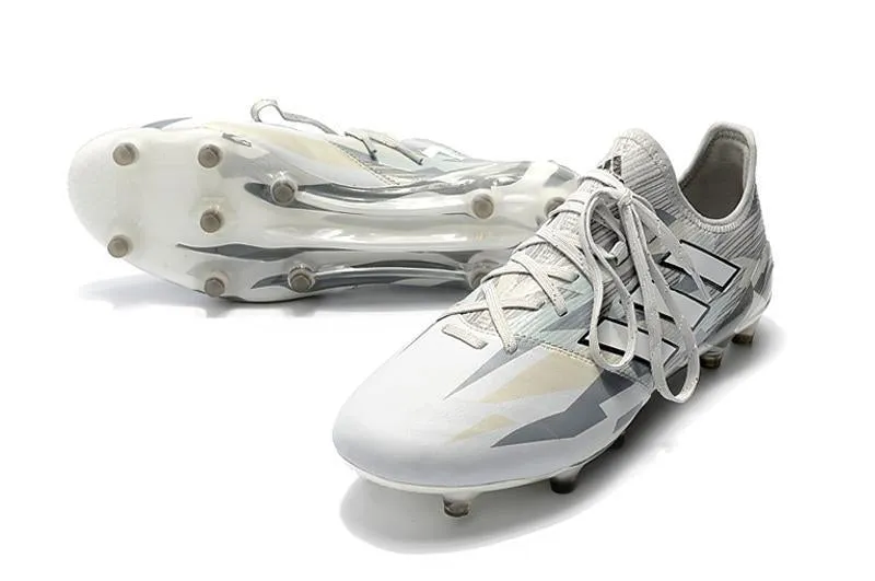 Adidas ACE FG Soccer Shoes Gray/White