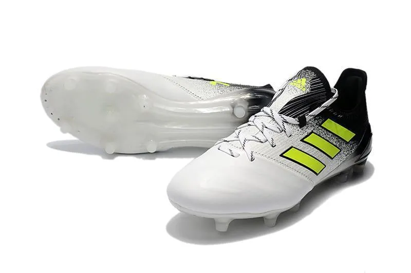 Adidas ACE FG Soccers Shoes White/Black/Green