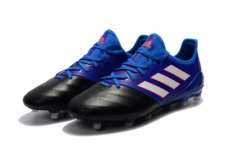 Adidas ACE Series FG Football Shoes Blue/Black/White