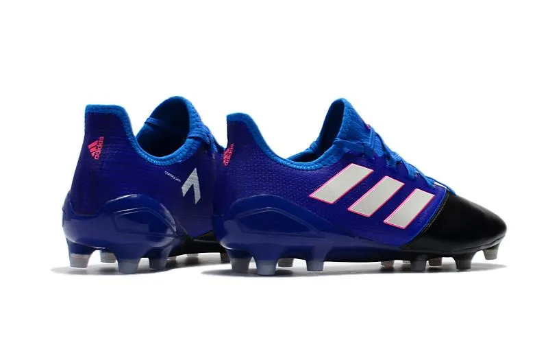 Adidas ACE Series FG Football Shoes Blue/Black/White