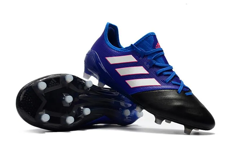 Adidas ACE Series FG Football Shoes Blue/Black/White