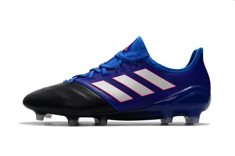 Adidas ACE Series FG Soccers Shoes Blue/Black/White