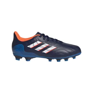 adidas Copa Sense.4 FxG Football Boots - Youth - Navy Blue/White/Blue Rush