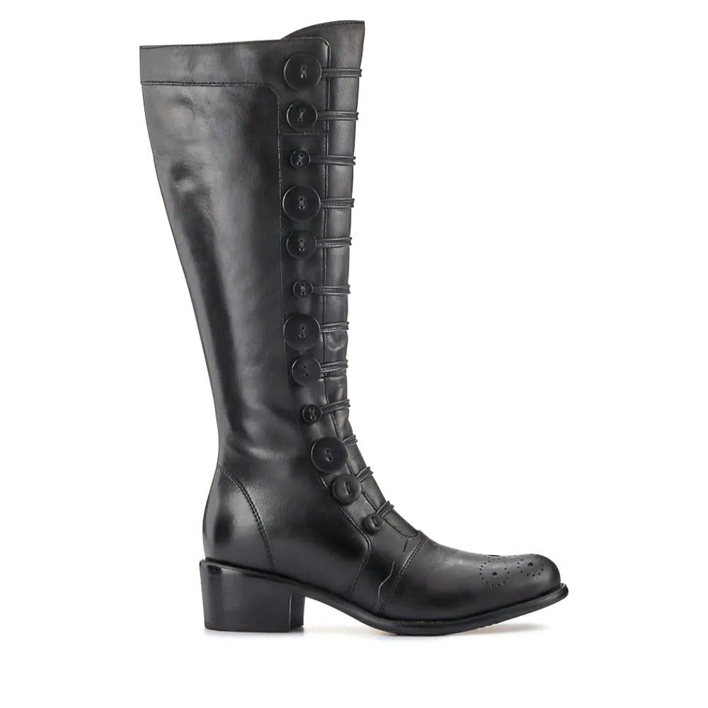 Andreea Leather Long Boots - ANDREEA / 326 745