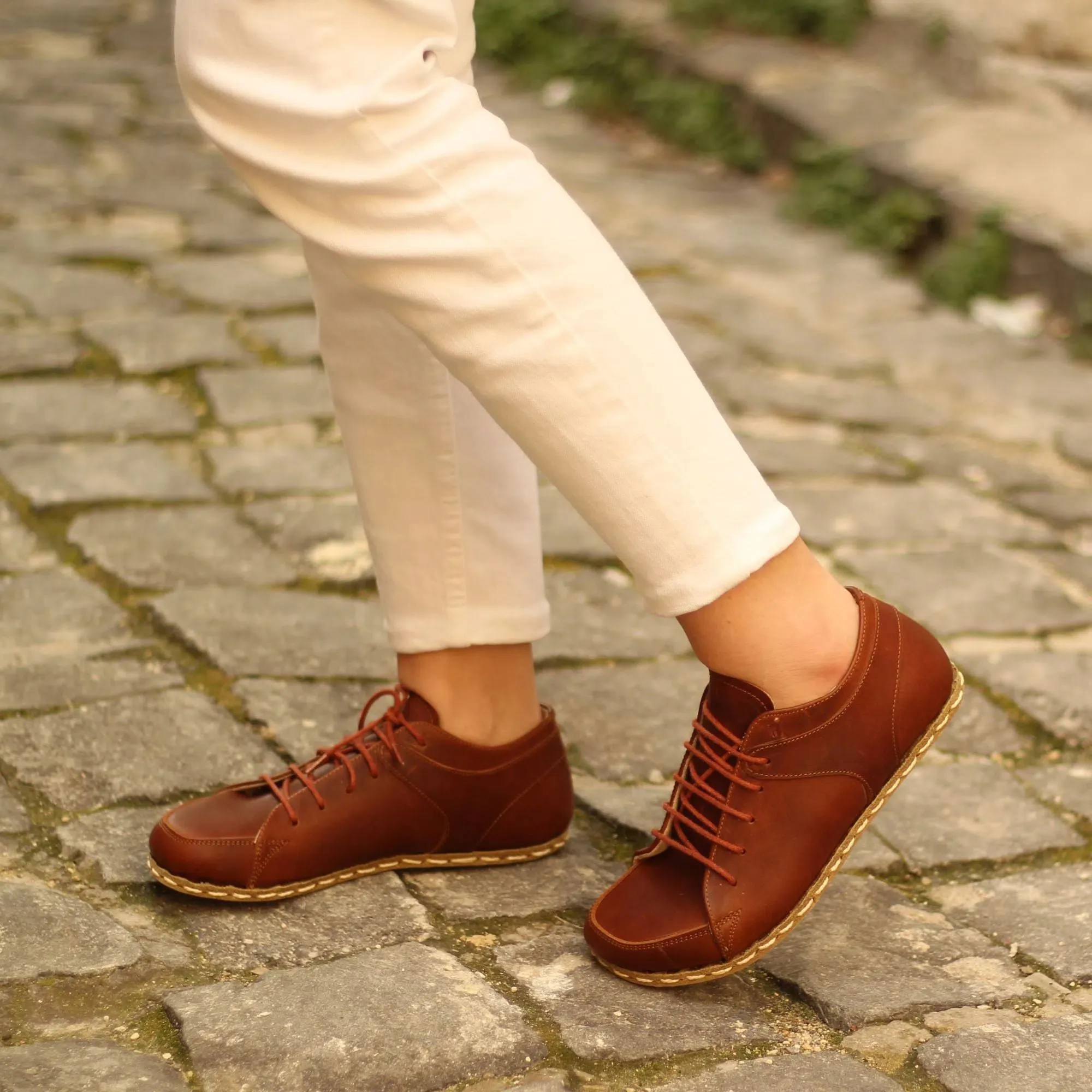 Barefoot Sneaker Crazy New Brown for Women