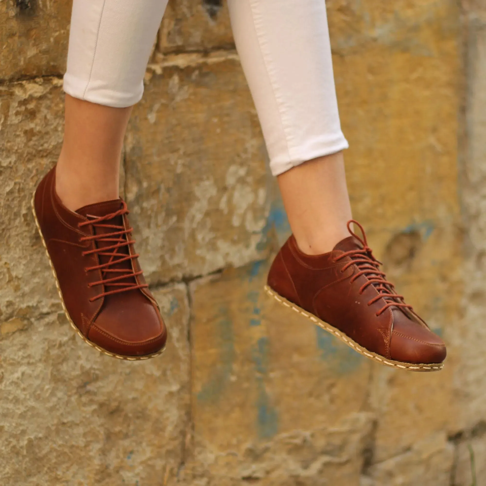 Barefoot Sneaker Crazy New Brown for Women