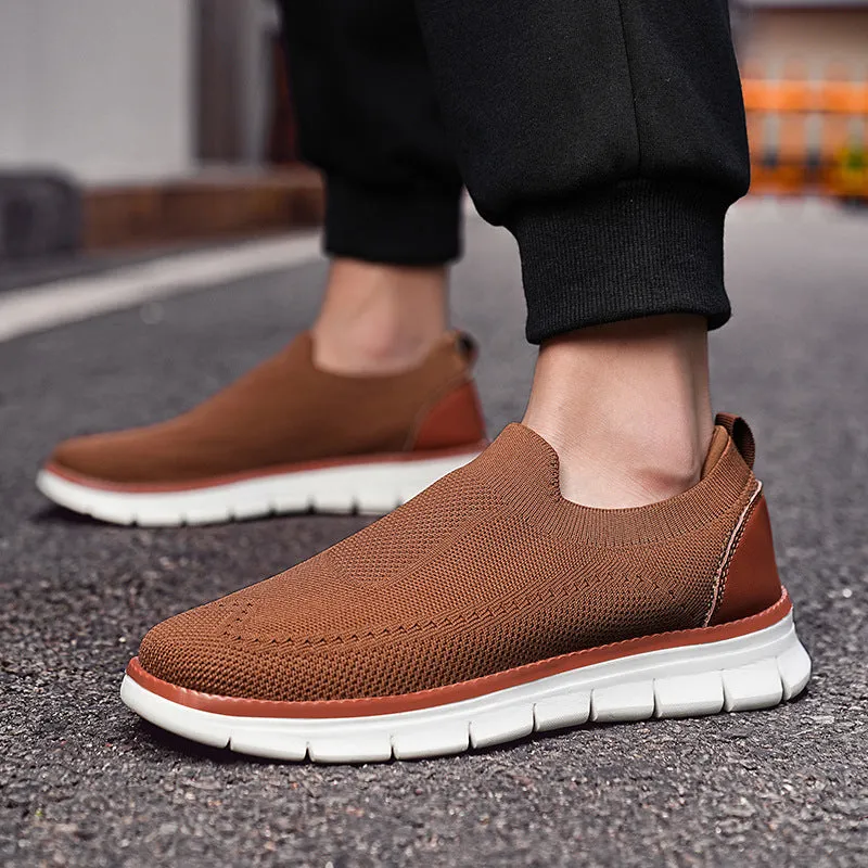 Breathable Sneaker British Style Men's Shoes Summer