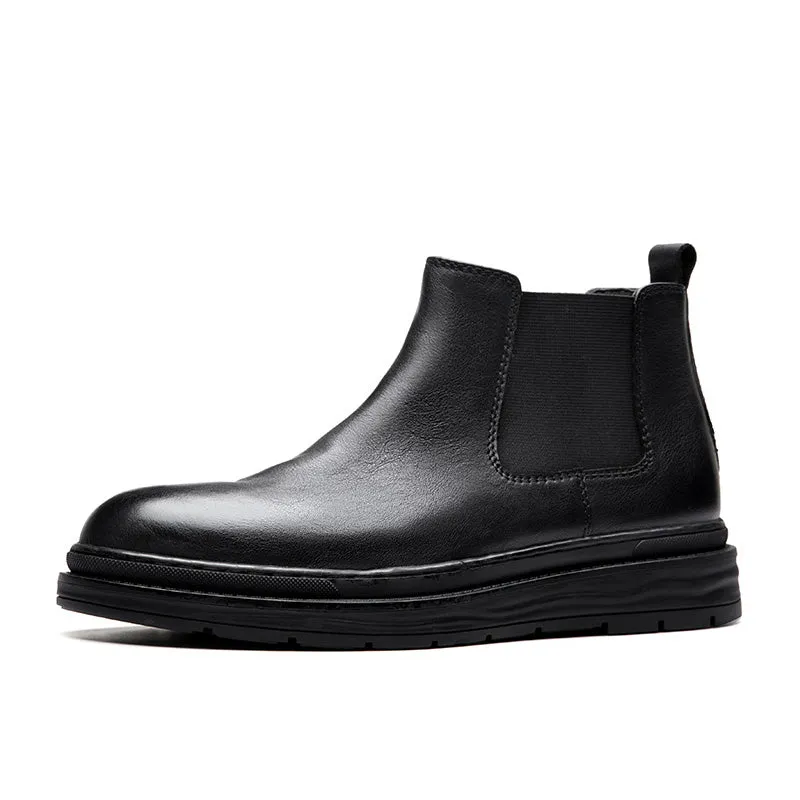 ChicHide Leisure Slip-On Ankle Boots