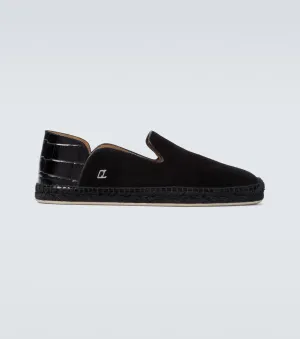 Christian Louboutin loafers, black