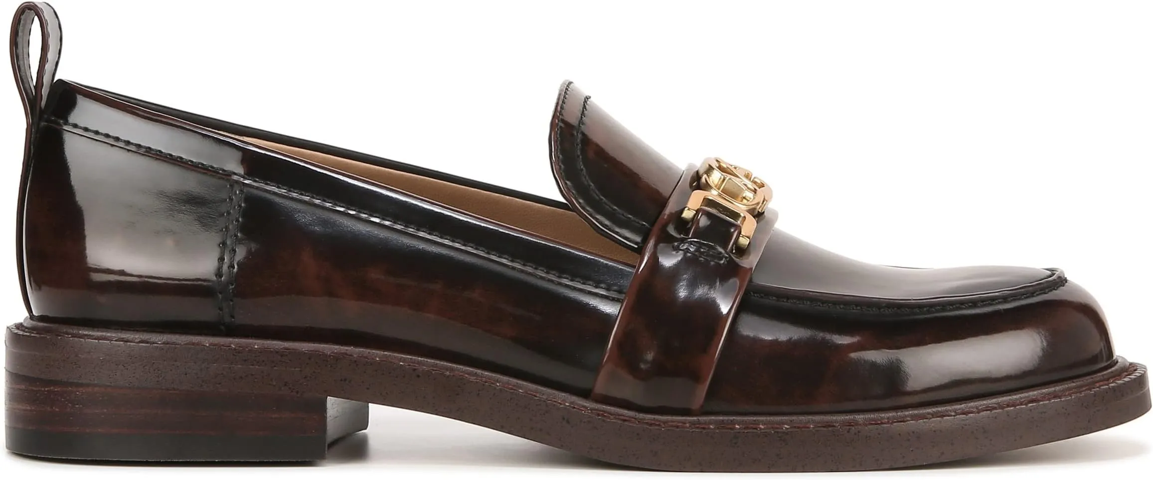 Christy Sam Edelman Loafers in Chestnut Suede