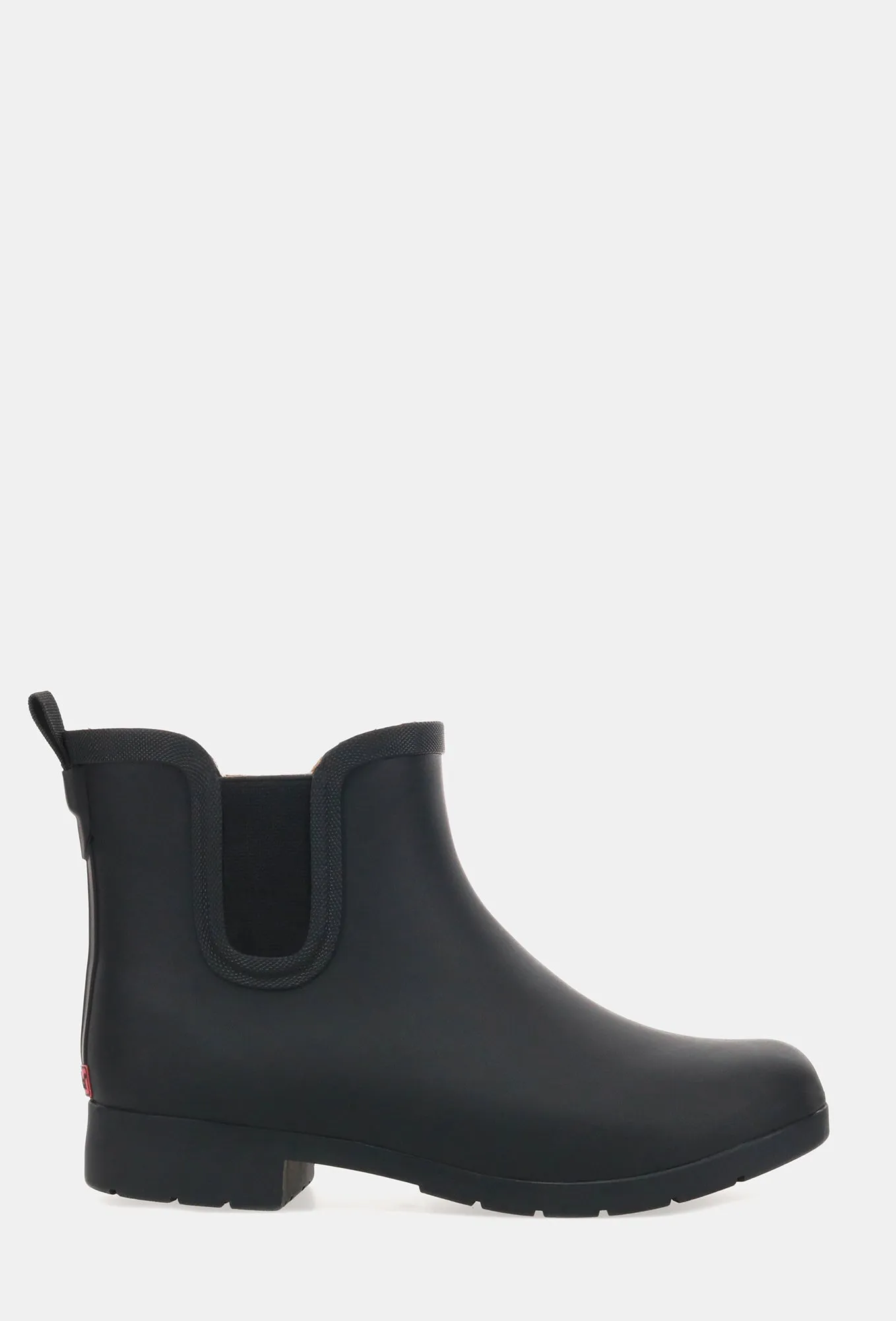 DELRIDGE CHELSEA RAIN BOOT - BLACK