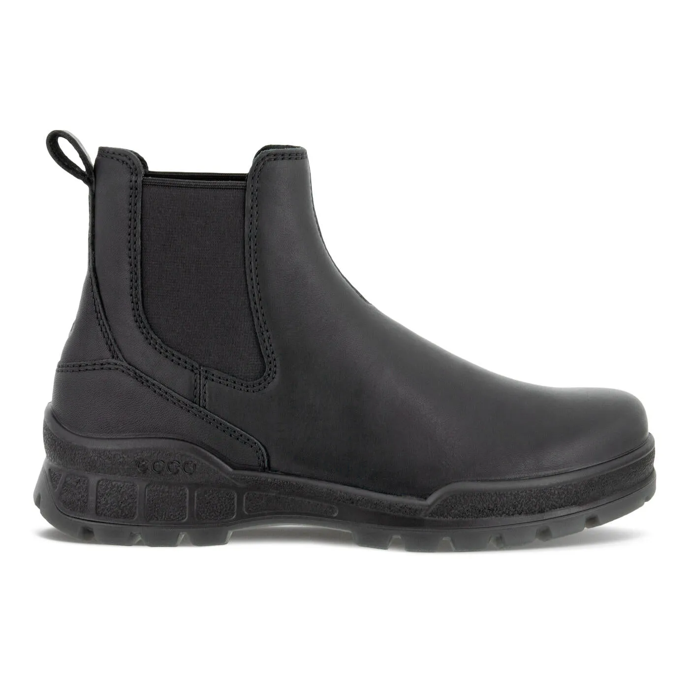 Ecco Women's Track 25 Leather Chelsea Boots - Black