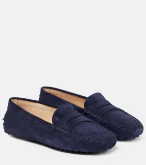 Gommino Tod's Suede Loafers, Blue