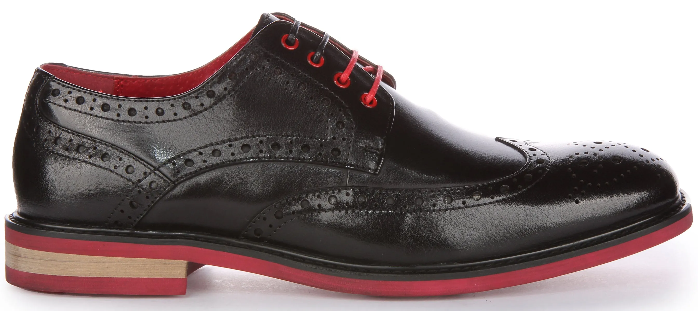 Justinreess England James In Black Red For Men