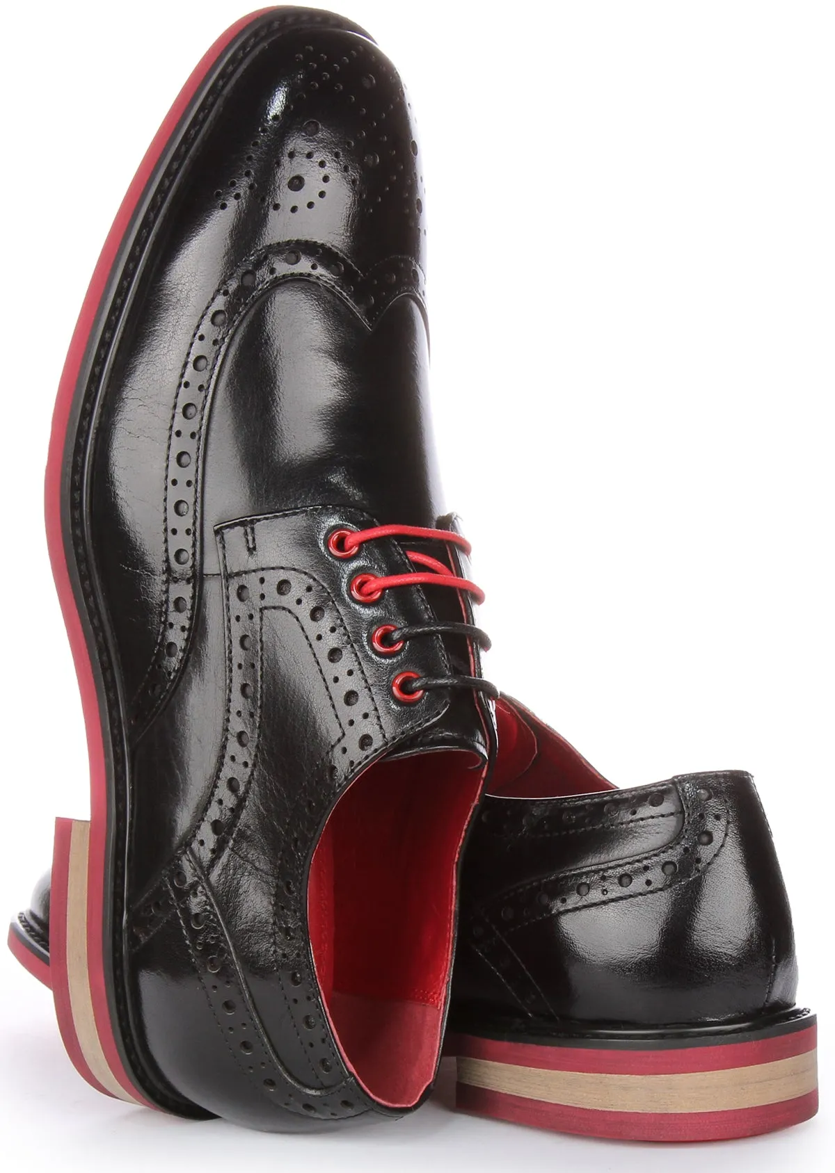 Justinreess England James In Black Red For Men