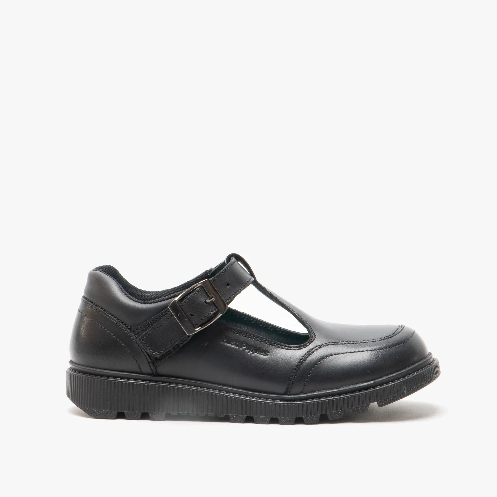 KERRY Girls School Shoes Black