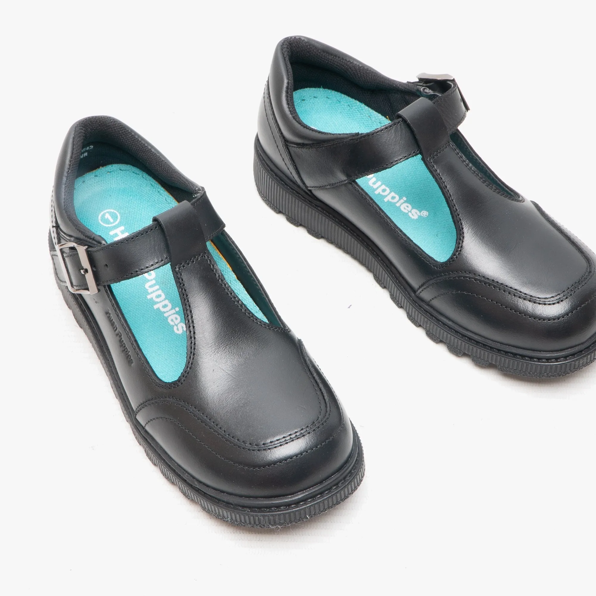 KERRY Girls School Shoes Black