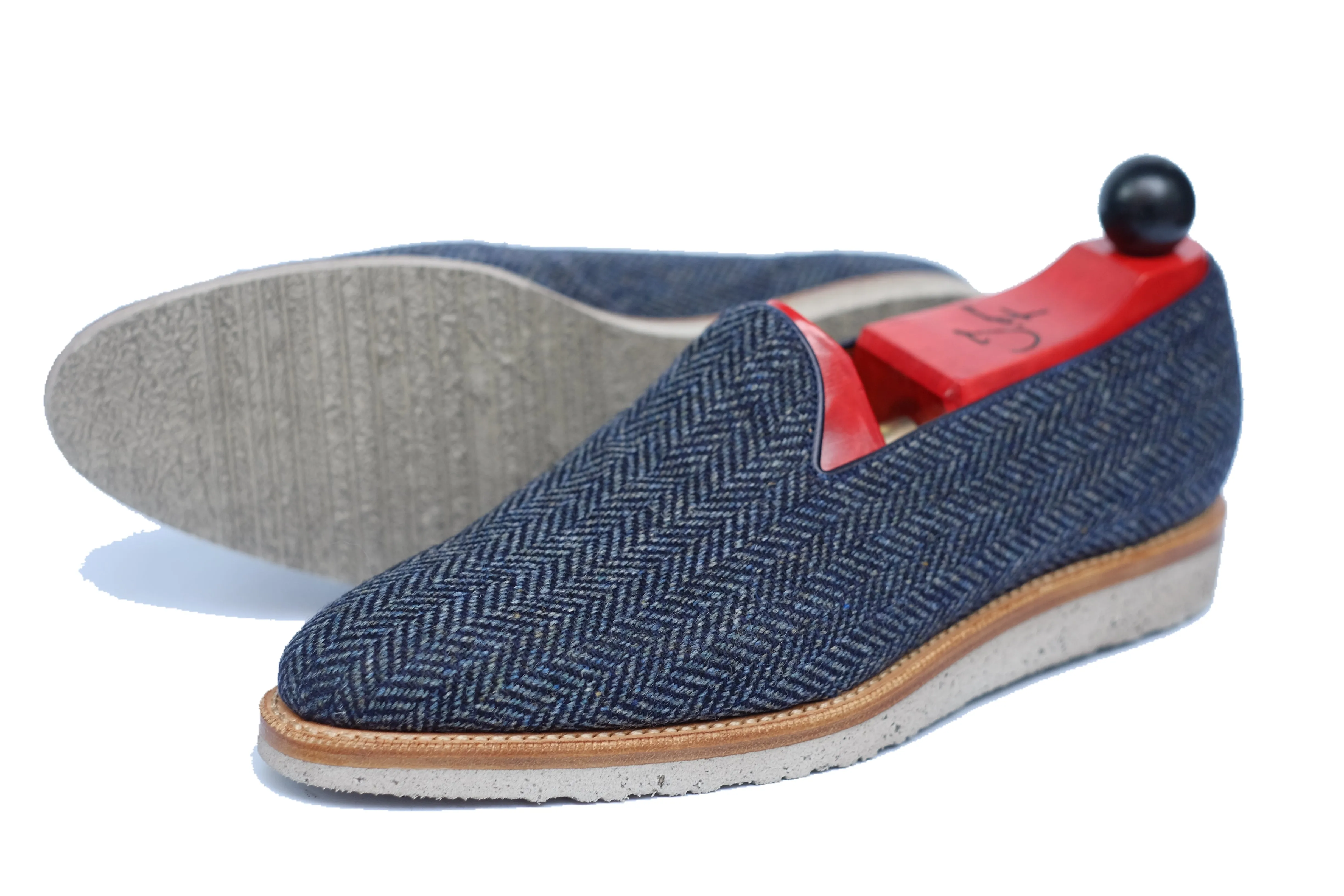 Laurelhurst II - Blue Tweed