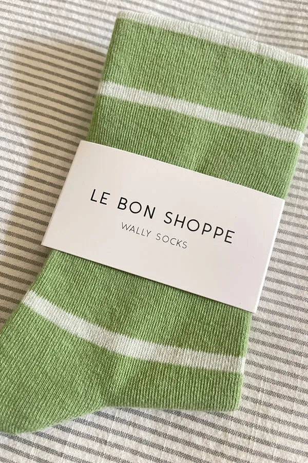 Le Bon Shoppe Wally Wasabi Socks