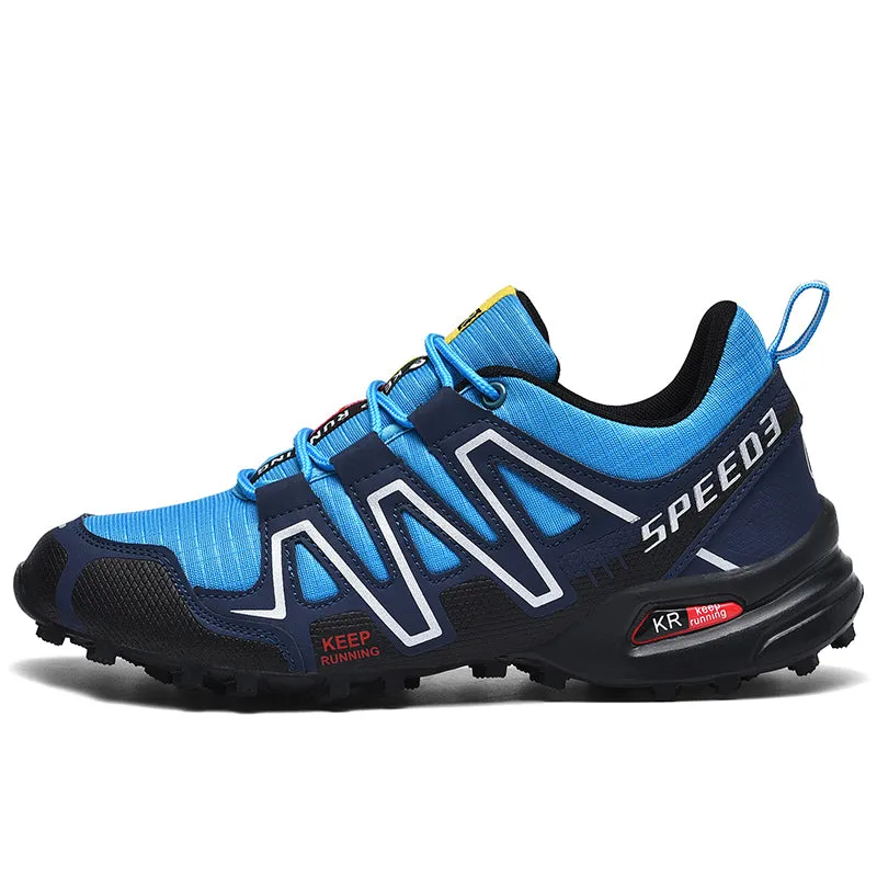 Men's Lightweight Trail Running Shoes Outdoor Breathable Hiking Shoes | 9-2