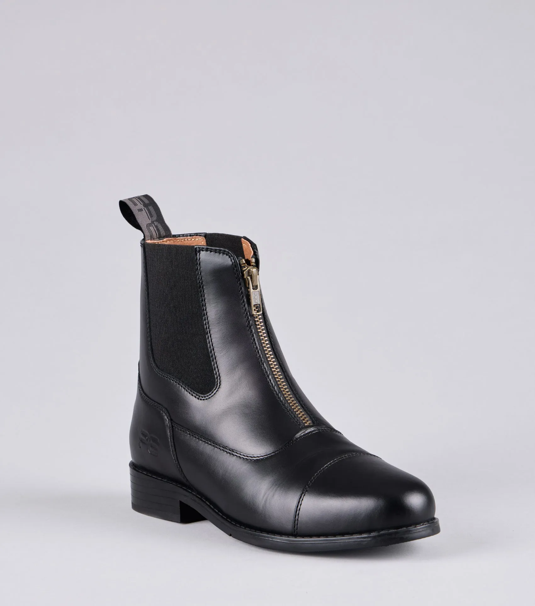 Mimas Leather Paddock Boot Black