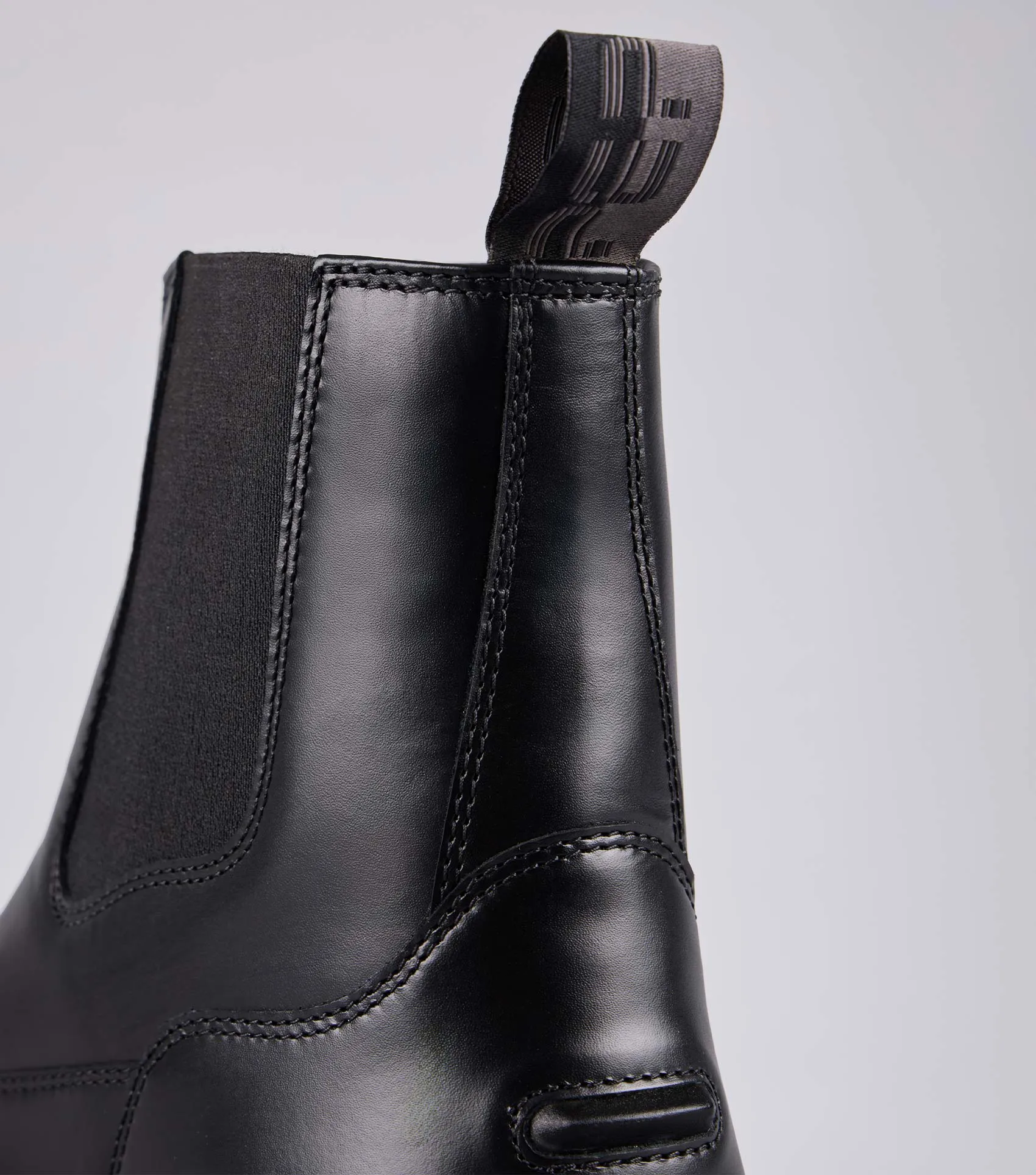 Mimas Leather Paddock Boot Black