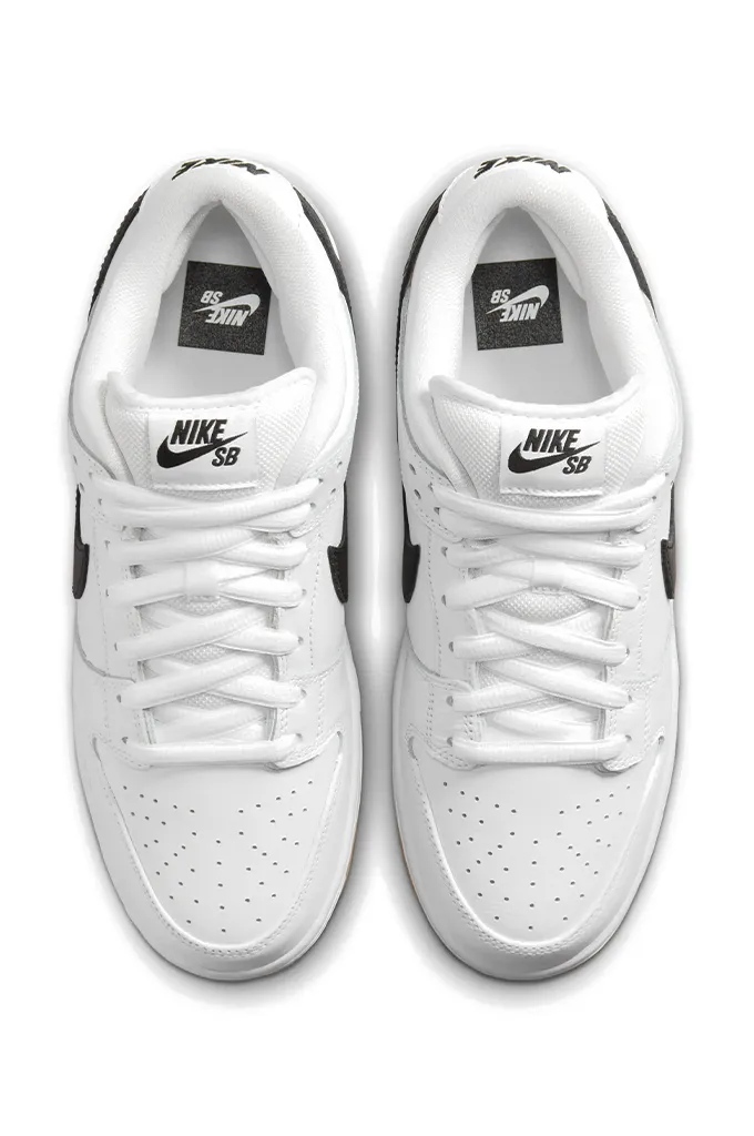 Nike SB Dunk Low Pro Skate Shoes White/Black