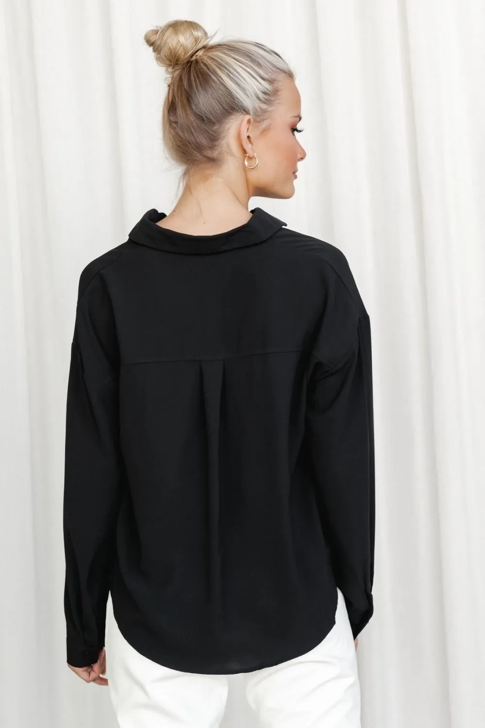 Swing Black Full Sleeve Shirt