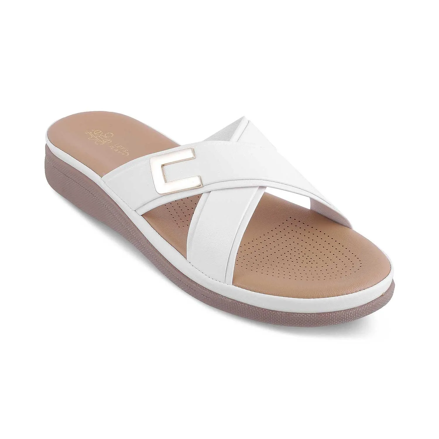 The Sacks White Women's Casual Flats Tresmode