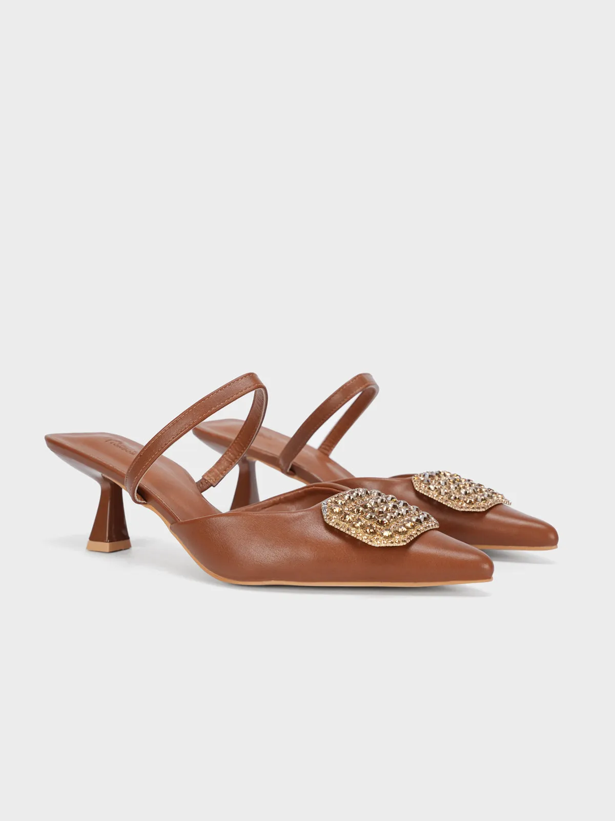 Womens "ABEORE" Pointy Toe Sandals