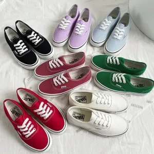 Women's Style Summer Skateboard Trendy White Street Canvas Shoes