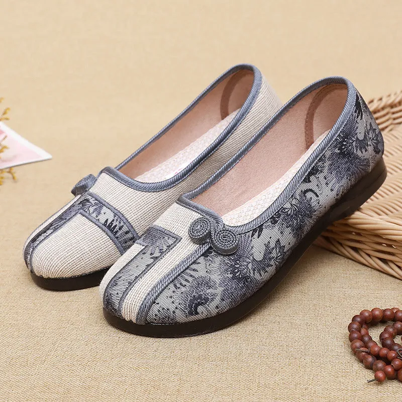 Women's Summer Old Cloth Soft Canvas Shoes